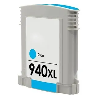 Kompatibilní HP 940 XL / C4907AE HP č.940 XL C Cyan - modrá cartridge s čipem - 28 ml