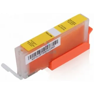 Kompatibilný Canon CLI-571 / CLI571 Y Yellow - žltá cartridge s čipom - 12 ml