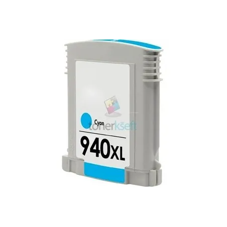 Kompatibilný HP 940 XL / C4907AE HP č.940 XL C Cyan - modrá cartridge s čipom - 28 ml