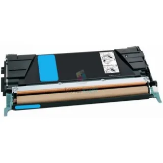 Lexmark C5222CS - C522 C Cyan - modrý kompatibilný toner - 5.000 strán, 100% Nový