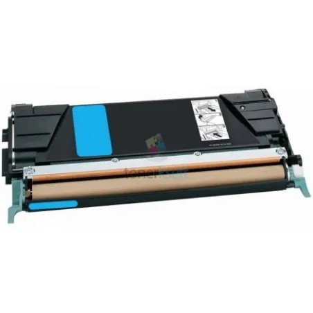 Lexmark C5222CS - C522 C Cyan - modrý kompatibilný toner - 5.000 strán, 100% Nový