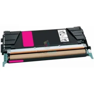 Lexmark C5222MS - C522 M Magenta - červený kompatibilný toner - 5.000 strán, 100% Nový