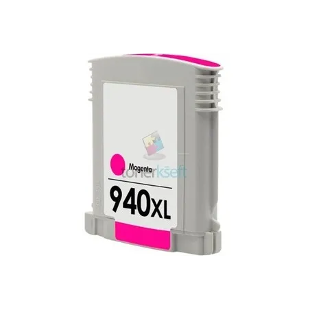 Kompatibilný HP 940 XL / C4908AE HP č.940 XL M Magenta - červená cartridge s čipom - 28 ml