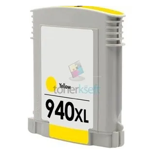 Kompatibilný HP 940 XL / C4909AE HP č.940 XL Y Yellow - žltá cartridge s čipom - 28 ml