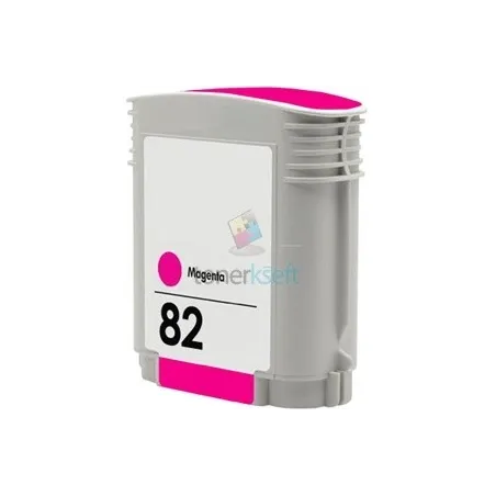 Kompatibilný HP 82 XL / C4912A HP č.82 XL M Magenta - Ceren cartridge s čipom - 69 ml