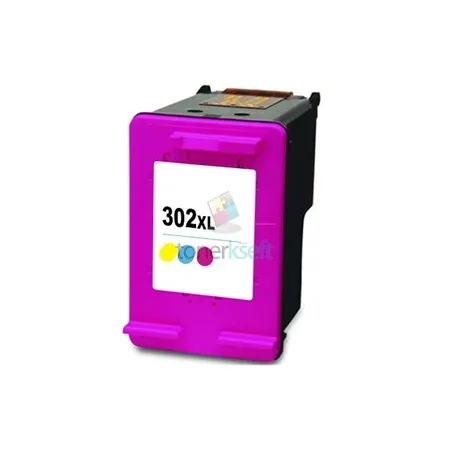 Kompatibilný HP 302 XL / F6U67A HP č.302 XL C Color - tříbarevrná cartridge s čipom - 15 ml