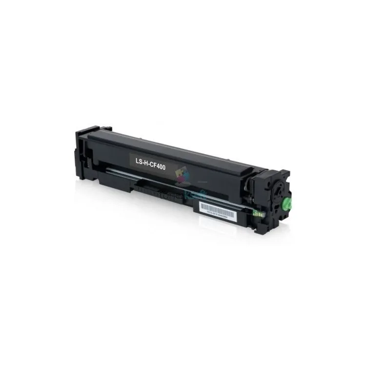 HP CF400A / CF-400A / HP 201A BK Black - čierny kompatibilný toner - 1.500 strán, 100% Nový