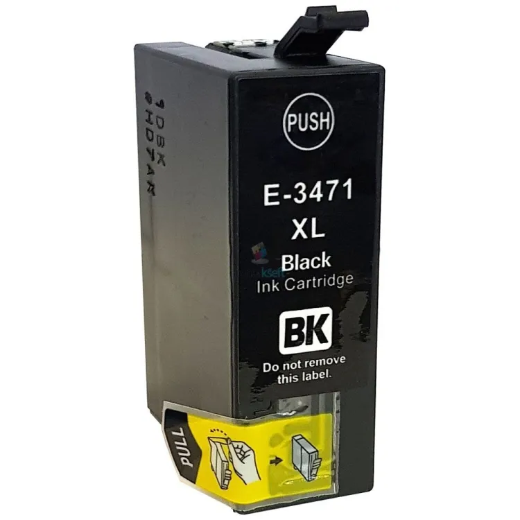 Kompatibilný Epson T3471 / T-3471 (34XL) BK Black - čierna cartridge s čipom - 30 ml