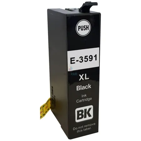 Kompatibilný Epson T3591 / T-3591 (35XL) BK Black - čierna cartridge s čipom - 50 ml