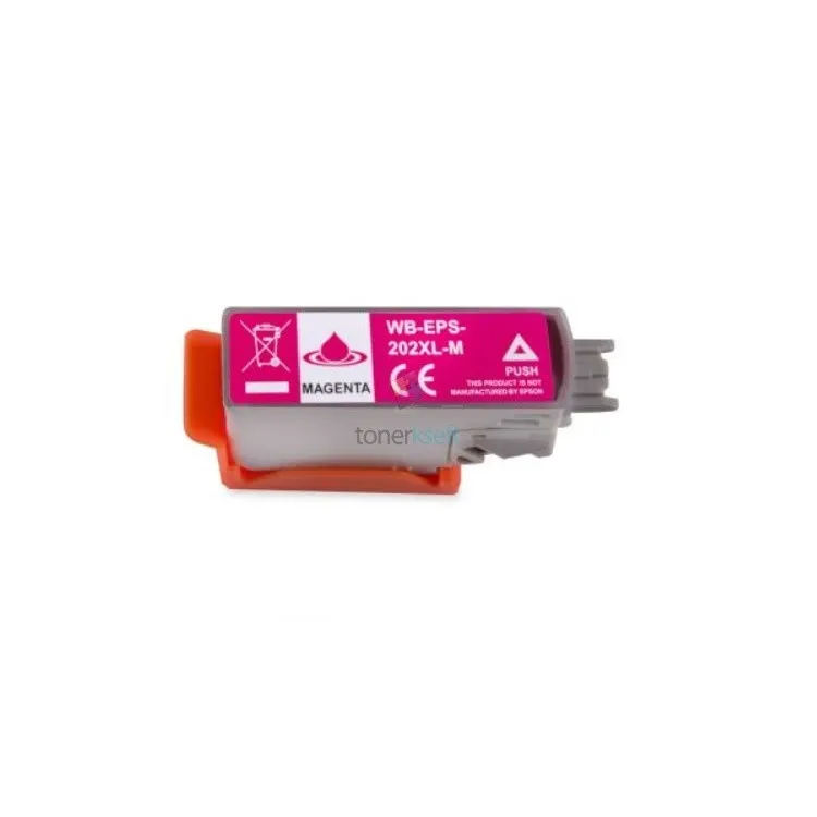 Kompatibilný Epson 202XL / 202 XL (C13T02H34010) M Magenta - červená cartridge s čipom - 12 ml