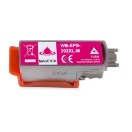 Kompatibilný Epson 202XL / 202 XL (C13T02H34010) M Magenta - červená cartridge s čipom - 12 ml