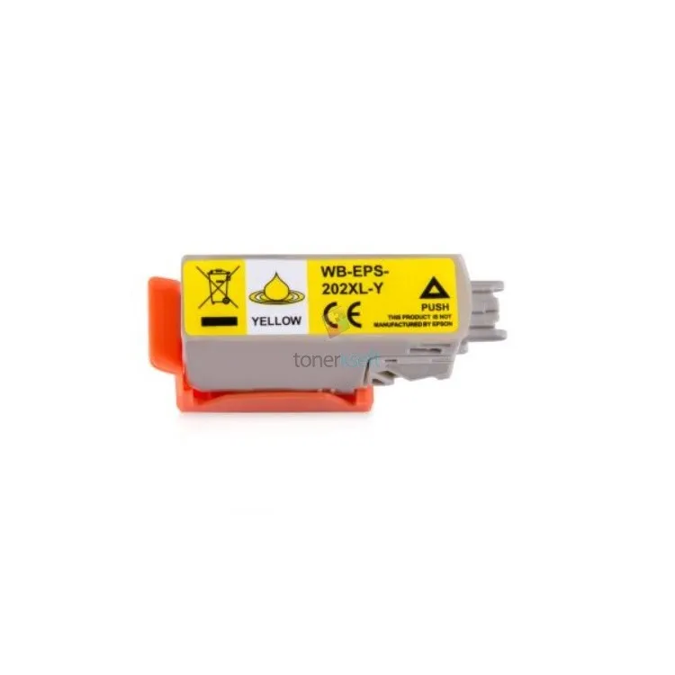 Kompatibilný Epson 202XL / 202 XL (C13T02H44010) Y Yellow - žltá cartridge s čipom - 12 ml