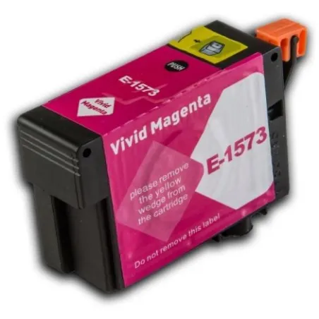 Kompatibilní Epson T1573 / T-1573 M Magenta - červená cartridge s čipem - 32 ml