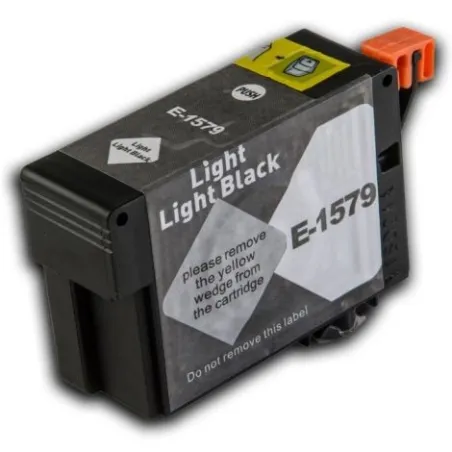 Kompatibilní Epson T1579 / T-1579 LLBK Light Light Black - černá cartridge s čipem - 32 ml