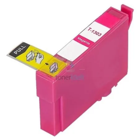 Kompatibilný Epson T1303 / T-1303 M Magenta - červená cartridge s čipom - 18 ml