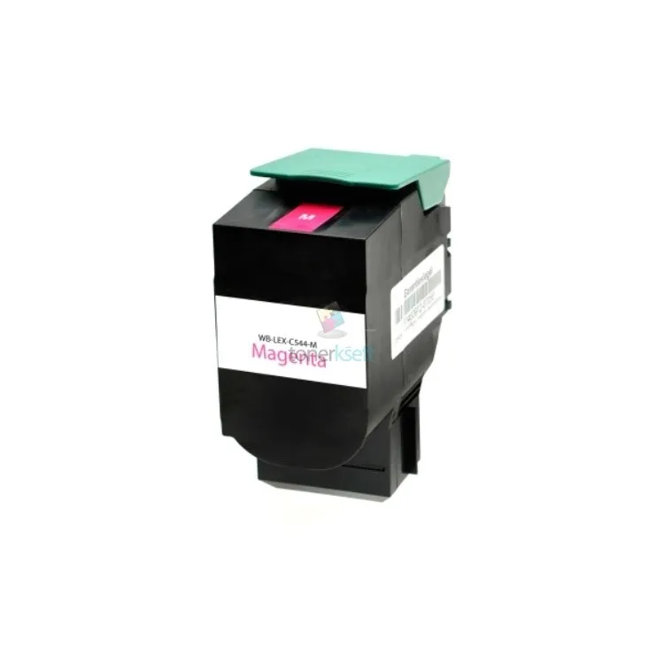 Lexmark C544X2MG - C544 / X544 M Magenta - červený kompatibilný toner - 4.000 strán, 100% Nový