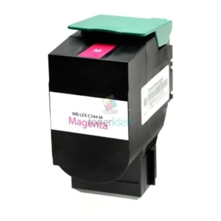 Lexmark C544X2MG - C544 / X544 M Magenta - červený kompatibilný toner - 4.000 strán, 100% Nový