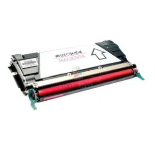 Lexmark C734A2MG - C734 M Magenta - červený kompatibilný toner - 6.000 strán, 100% Nový