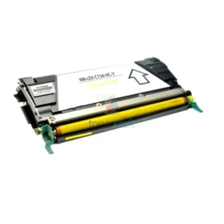 Lexmark C734A2YG - C734 Y Yellow - žltý kompatibilný toner - 6.000 strán, 100% Nový