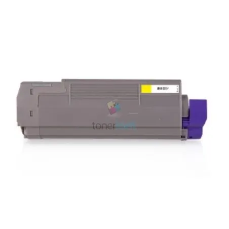 OKI 46507505 (C612) Y Yellow - žltý kompatibilný toner - 6.000 strán, 100% Nový