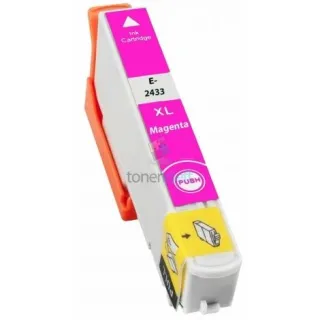 Kompatibilný Epson T2433 / T-2433 (24XL) M Magenta - červená cartridge s čipom - 13 ml