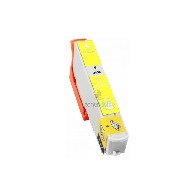 Kompatibilný Epson T2434 / T-2434 (24XL) Y Yellow - žltá cartridge s čipom - 13 ml