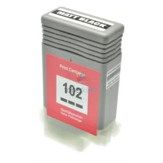 Kompatibilný Canon PFI-102MBK / PFI102MBK (0894B001) Matte Black - čierna cartridge s čipom - 130 ml