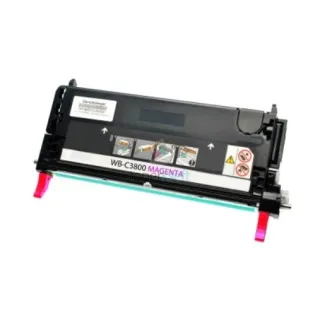 Epson C13S051125 (Epson C3800) M Magenta - červený kompatibilný toner - 9.000 strán, 100% Nový