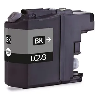 Kompatibilní Brother LC-223 / LC223 XL BK Black - černá cartridge s čipem - 16 ml