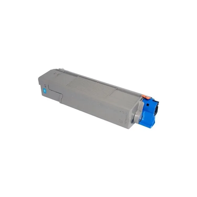 OKI 44315307 C610 C Cyan - modrý toner s čipem - 6.000 stran