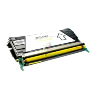 Lexmark C746A2YG - C746 Y Yellow - žltý kompatibilný toner - 7.000 strán, 100% Nový