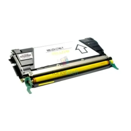 Lexmark C746A2YG - C746 Y Yellow - žltý kompatibilný toner - 7.000 strán, 100% Nový