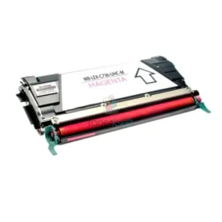 Lexmark C736H2MG - C736 M Magenta - červený kompatibilný toner - 10.000 strán, 100% Nový