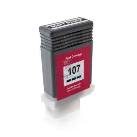 Kompatibilný Canon PFI-107MBK / PFI107MBK (6704B001) Matte Black - čierna cartridge s čipom - 130 ml