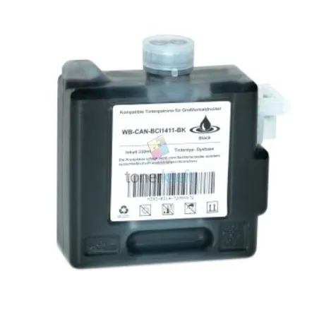 Kompatibilný Canon BCI-1411BK / BCI1411BK (7574A001) BK Black - čierna cartridge s čipom - 330 ml