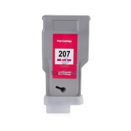 Kompatibilný Canon PFI-207M / PFI207M (8791B001) Magenta - červená cartridge s čipom - 300 ml