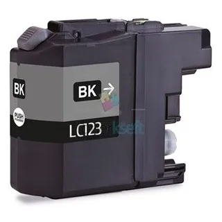 Kompatibilný Brother LC-123 / LC123 XL BK Black - čierna cartridge s čipom - 20 ml