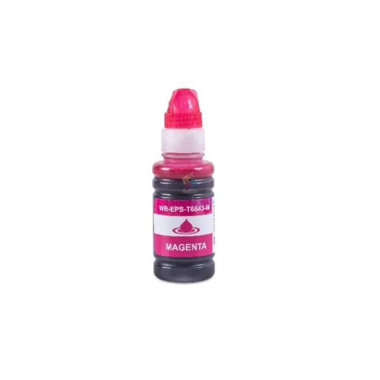 Kompatibilný Epson T6643 / T6643 (C13T66434A) M Magenta - červený EcoTank atrament - 70 ml