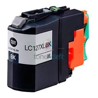 Kompatibilný Brother LC-127 / LC127 XL BK Black - čierna cartridge s čipom - 28 ml