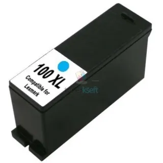 Lexmark 100 XL / 100XL 14N1069E C Cyan - modrá kompatibilný cartridge s čipom - 16 ml