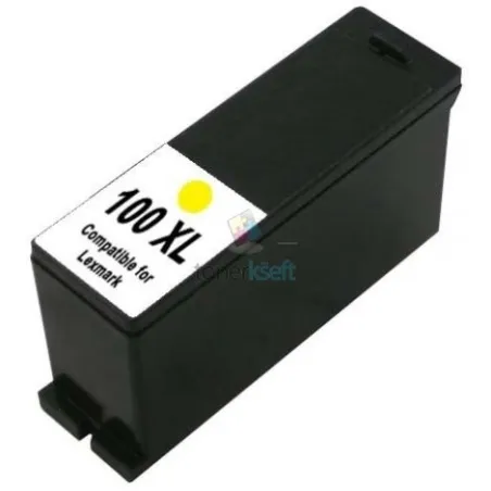 Lexmark 100 XL / 100XL 14N1071E Y Yellow - žltá kompatibilné cartridge s čipom - 16 ml