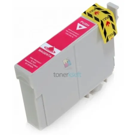 Kompatibilný Epson T0443 / T-0443 M Magenta - červená cartridge s čipom - 18 ml