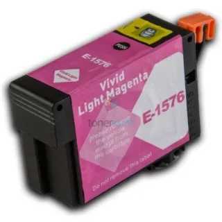 Kompatibilný Epson T1576 / T-1576 LM Light Magenta - červená cartridge s čipom - 32 ml