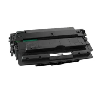 HP Q7516A / Q-7516A / HP 16A BK Black - černý kompatibilní toner - 12.000 stran, 100% Nový