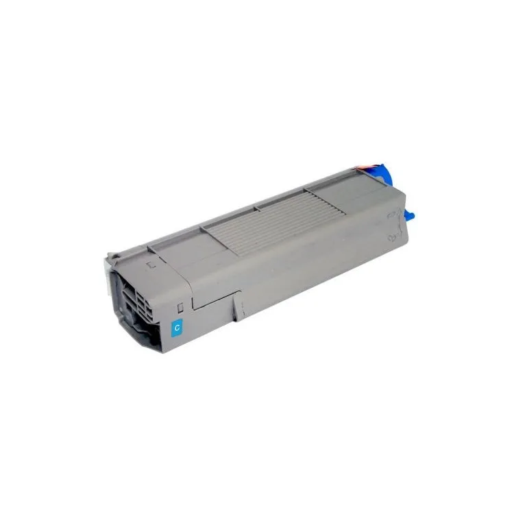 OKI 43865723 C5850 / C5950 / MC560 C Cyan - modrý toner s čipem - 6.000 stran