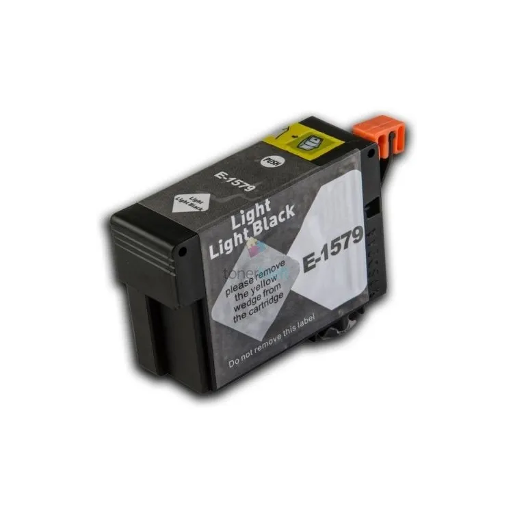 Kompatibilný Epson T1579 / T-1579 LLBK Light Light Black - čierna cartridge s čipom - 32 ml