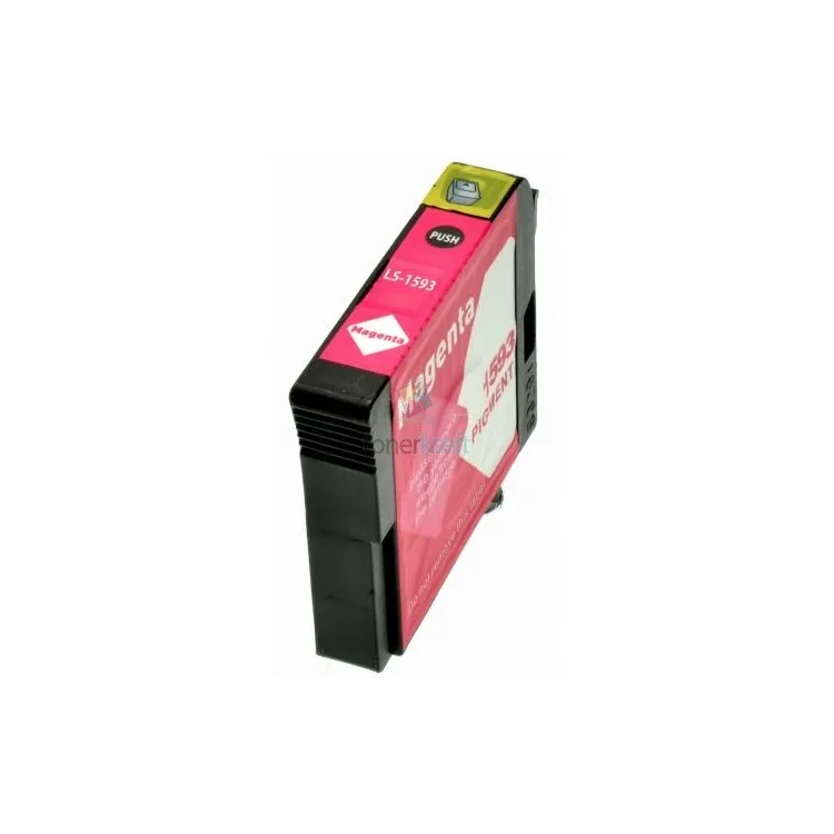 Kompatibilný Epson T1593 / T-1593 M Magenta - červená cartridge s čipom - 32 ml