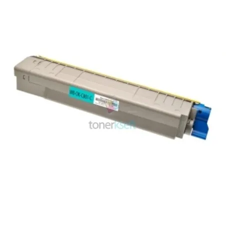 OKI 44643003 (C801 / C821) C Cyan - modrý kompatibilný toner - 7.300 strán, 100% Nový