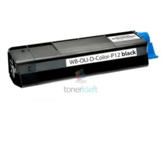 Olivetti DColor P12 (B0455) BK Black - čierny kompatibilný toner - 6.000 strán, 100% Nový