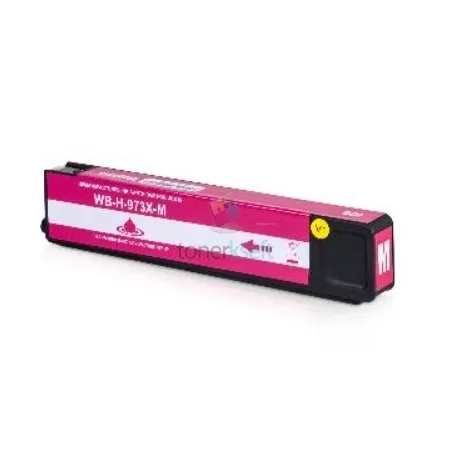 HP 973X / F6T82AE HP č.973X M Magenta - červená kompatibilný cartridge s čipom - 85 ml